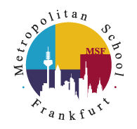 Logo Metropolitan School Frankfurt MSF